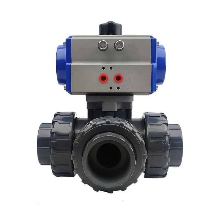 pneumatic operated 3 way valve-5(001)