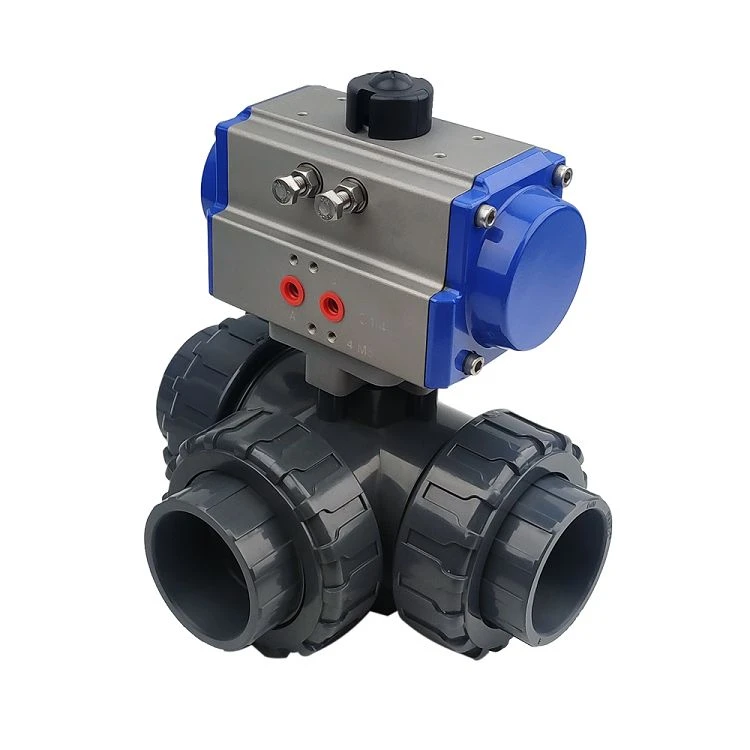 Pneumatic Operated 3 Way Valve